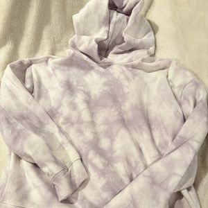 Tie die hoodie